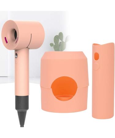 Blower Protective Cover Dust Proof Protector Cover Silicone Hair Dryer Protective Cover Portable Proof Blower Protective Skin Cover for Hair Dryer(Orange) - Buy Online on GoSupps.com