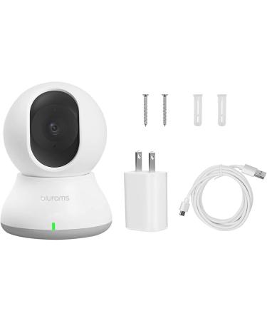blurams Security Camera  2K Indoor Camera 360-degree Pet Camera for Home Security w/Motion Tracking  Phone App  2-Way Audio  IR Night Vision  Siren  Works with Alexa & Google Assistant White - Buy Online on GoSupps.com