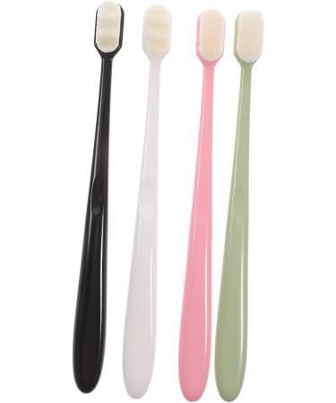 Healeeved 12 Pcs Soft Travel Toothbrush Set for Adults & Kids - Portable Eco-Friendly Household Toothbrushes - Buy Online on GoSupps.com