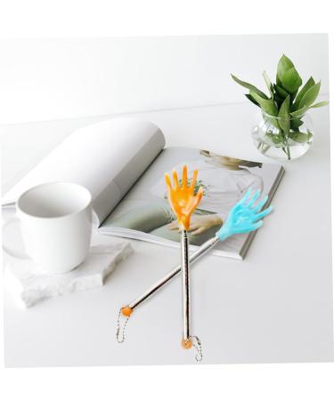 FRCOLOR 3-Pack Stainless Steel Reindeer Back Massage Tool - Flex Migm Jucky Scratch Handy Relooq Device - SCHABER PP 44.5x3.3cm Yellow | International Shipping - Buy Online on GoSupps.com