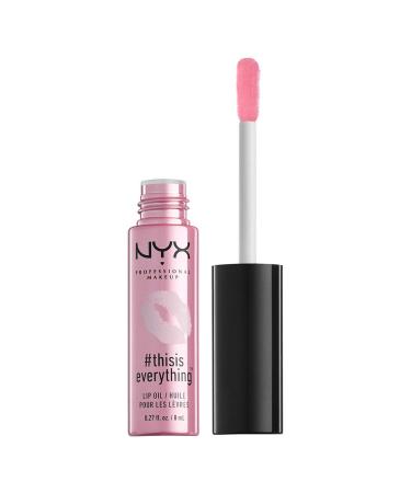NYX PROFESSIONAL MAKEUP #THISISEVERYTHING Lip Oil Lip Gloss - Sheer Sheer 0.27 Fl Oz (Pack of 1)
