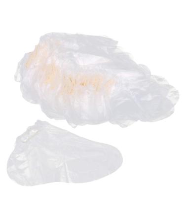 Tubayia 100pcs Disposable Socks Foot Cover for Salon Pedicure Hot Spa Therapy