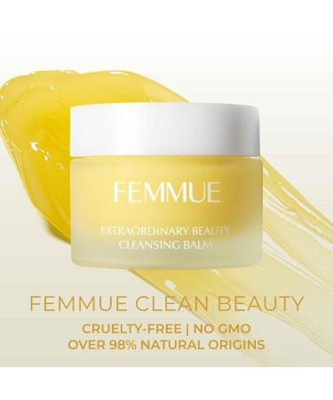 FEMMUE Extraordinary Beauty Cleansing Balm (1.76 oz) | Daily Face Cleanser & Gentle Makeup Remover | Nourishing Skin | Korean Skincare - Buy Online on GoSupps.com