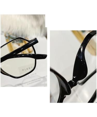 Stylish Blue Light Blocking Readers - Anti Eye Strain Reading Glasses +300 - Presbyopic Flat Light Mirror - Buy Online on GoSupps.com