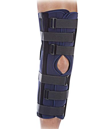 United Ortho 61016 3-Panel Knee Immobilizer  16 16 Navy