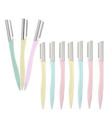 Pretyzoom 10-Part Razor Set | Portable Eyebrow & Facial Trimmer for Women | Best Eyebrow Makeup Tool - Buy Online on GoSupps.com