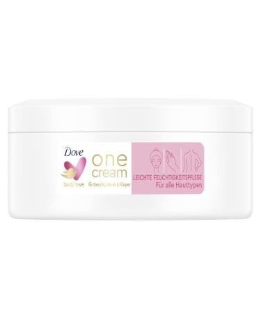 Dove Body Love One Cream - Light Moisturizing Body Cream for Face Hands & Body | 250 ml | All Skin Types - International Shipping Available - Buy Online on GoSupps.com