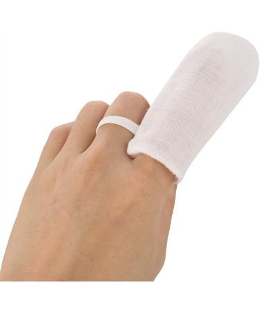 6Pcs Cotton Gauze Finger Brush Set for Baby & Children - Oval Leaf Tongue & Tooth Cleaning Tool | International Shipping Available - Buy Online on GoSupps.com