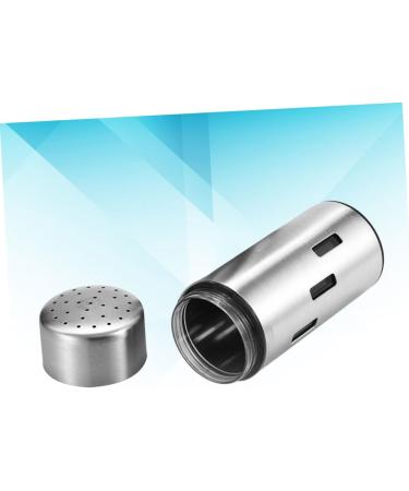 Zerodeko 1pc Heart Shaped Bowl Handle Replacement Storage Jar Cooking Enjoyment Lid to Keep Spices Fresh Practical and Beautiful Kitchen Product Duster Spice Jar Stainless Steel Salt Shaker 5X5CM Silver - Buy Online on GoSupps.com