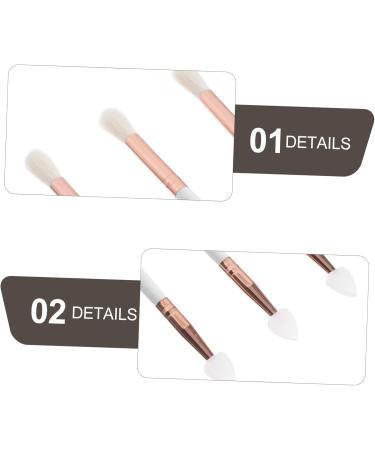Hemoton 3pcs Eye Shadow Brush Girl Makeup Tool Multifunctional Eyeshadow Brush Simple Eyeshadow Brush Double Headed Eyeshadow Makeup Brush Small Makeup Brush Eye Shadow Makeup Tool - Buy Online on GoSupps.com