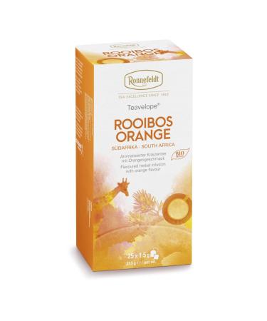Ronnefeldt Ronnefeldt Teavelope Rooibos Orange Pack of 6 tea bags 25 tea bags 37.5 g