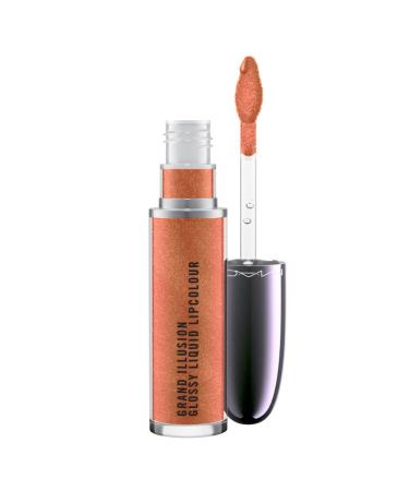 MAC Grand Illusion Glossy Liquid Lip Colour Lipstick 315 Autumn Russet 5 ml