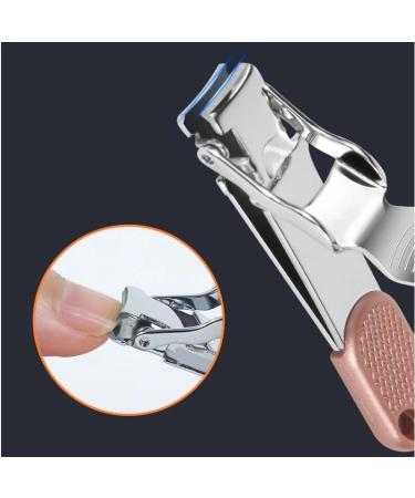 Thin Nail Clipper Portable Stainless Steel Nail Toe Cutter Trimmer Scissor Carbon Steel Manicure Pedicure Tool (Color : 3pc-Mix) - Buy Online on GoSupps.com