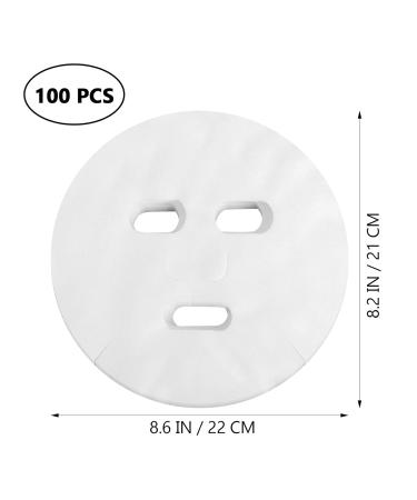 Frcolor 100pcs Disposable White Face Mask - Cotton Cosmetic Masks for Enhanced Safety - Buy Online on GoSupps.com