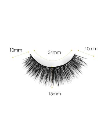 LASHVIEW 3D Faux Eyelashes - Natural Look Wispies, Soft & Reusable | 5 Pair Pack - Buy Online on GoSupps.com