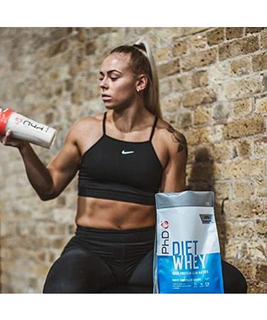 PhD Nutrition Diet Whey Protein Powder - Lean Chocolate Mint 2kg (80 Portions) - Sugar-Free Optimal Performance - Buy Online on GoSupps.com