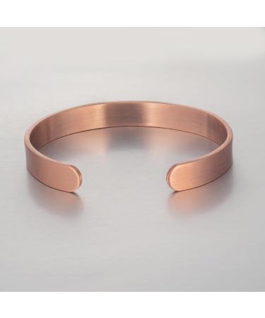 Shop Enermagix Magnetic Copper Bracelets for Men & Women - 99.9% Solid Copper Cuffs with 3543 Gauss Magnets | International Shipping - Buy Online on GoSupps.com