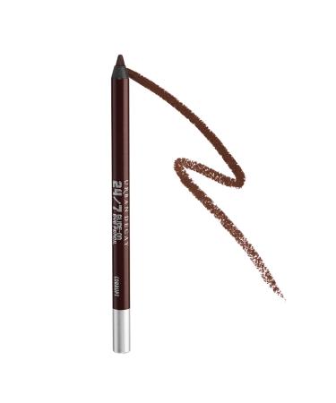 URBAN DECAY 24/7 Glide-On Waterproof Eyeliner Pencil - Smudge-Proof - 16HR Wear - Long-Lasting  Ultra-Creamy & Blendable Formula - Sharpenable Tip Corrupt (dark metallic reddish brown shimmer with silver micro-sparkle)