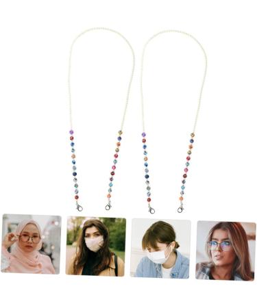 Beaupretty 4-Pack Kids Mask Anti-Drop Chain Lanyard - Acrylic Glasses & Sunglasses Holder for Children - Buy Online on GoSupps.com