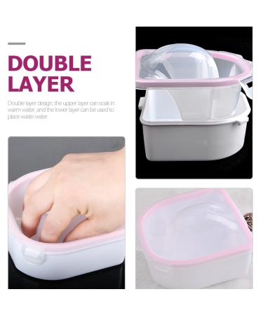 Beaupretty 2pcs Manicure Soak Bowl Set - Perfect for Gel Polish Removal & Nail Care | International Shipping Available - Buy Online on GoSupps.com