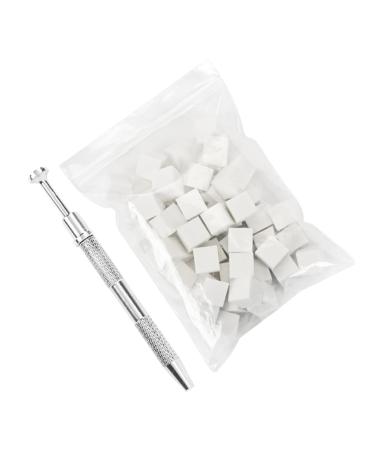 Healeved 1 Set Nail Sponge Nail Polish 4-claw Sponge Grabber Facial Sponge Face Sponge Blush for Cheeks Nail Art Brushes Nail Dotting Pen Nail Art Tool Not Sticking Hands Cosmetic