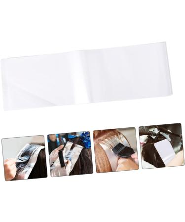 Homoyoyo Lot De 100 Feuilles Isolantes Pour Teinture Capillaire Applicateur De Couleur Capillaire Peigne Balayage Surligneur Transparent Planche De Coloration Film - Buy Online on GoSupps.com