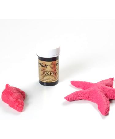 Sugarflair Fuchsia Spectral Food Colouring Paste - 25g | Highly Concentrated Dye for Sugar Pastes, Buttercream, Royal Icing & Cake Mix - Buy Online on GoSupps.com