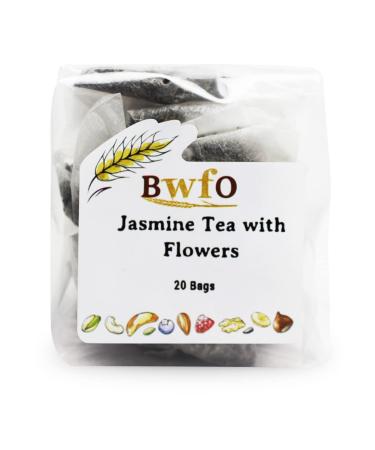 Jasmine Tea with Flowers 20 Bags (BWFO)