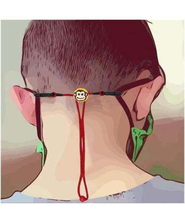 HUIZorbit Adjustable Cartoon Football Mask Lanyard 6PCS Lovely Kids Mask Strap Extender (6PCS-Navy-2) - Buy Online on GoSupps.com