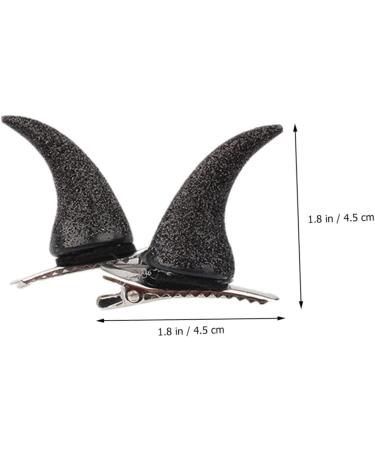 minkissy 9 Pairs Horn Hairpin Cartoon Horn Hair Clips Halloween Devil Horn Hair Pins Halloween Horns Hair Clips Halloween Barrettes Baby Clothing Goth Hair Clips Gothic Apparel Child Metal - Buy Online on GoSupps.com