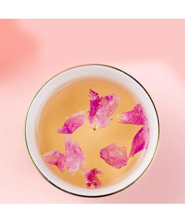 Dried rose petals1.76oz/50g Clean and complete rose petals - Natural Edible Flowers - Non-GMO - Caffeine-free - Use in Tea Baking Crafting - Buy Online on GoSupps.com