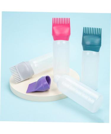 Zerodeko 6 pi ces Bouteille Applicateur Huile Cheveux avec Peigne Doseur pour Racines L g re R utilisable et Facile Nettoyer pour Coloration et Soin - Buy Online on GoSupps.com