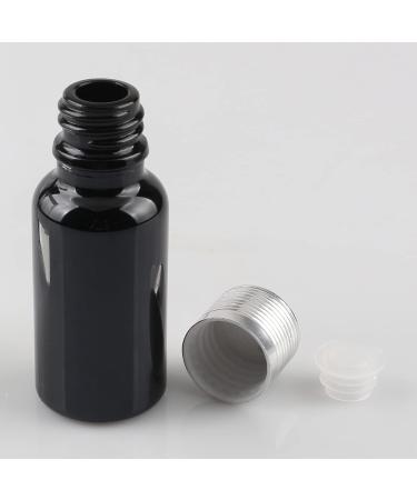 Buy Tianzd 12-Pack 30ml Black Glass Bottles - Sealed Stopper & Aluminum Screw Cap for Oils Fragrance Aromatherapy | International Shipping - Buy Online on GoSupps.com