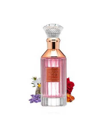 Lattafa Perfumes Velvet Rose for Unisex Eau de Parfum Spray 3.4 Ounce Velvet Rose 3.4 Fl Oz (Pack of 1) - Buy Online on GoSupps.com