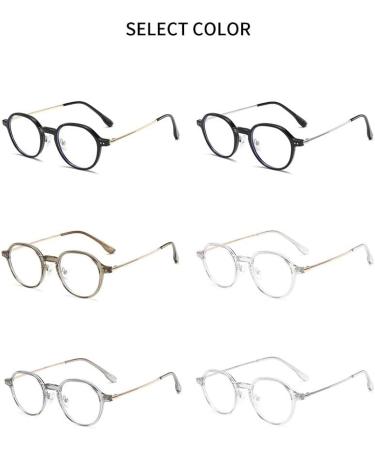 Shop Stylish Anti Blue Light Blocking Reading Glasses - Clear Vision & Comfort | 2.50 C1 Eyeglasses for Screen Use - Buy Online on GoSupps.com
