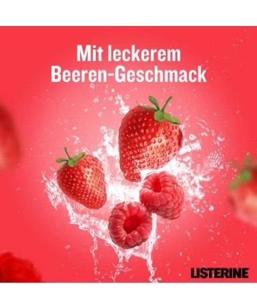 Buy Listerine Smart Kidz Mild Berry Mouthwash - Alcohol & Sugar-Free Antibacterial Protection for Kids (500ml Pack of 4) - Ideal for Ages 6+ - Buy Online on GoSupps.com