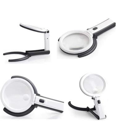 Professional with10 LED Lights Foldable 2X 5X Handheld Magnifier Super High Clarity Lightweight - and for Reading Loupe Watch and Electroni Full of Stars - Buy Online on GoSupps.com