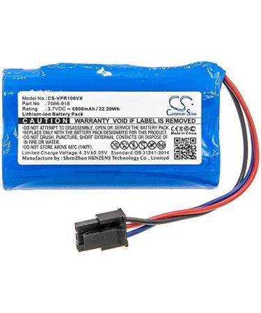 Replacement Battery for Wolf Garten BS80 Plus & Classic 60 Mit - 6000mAh/3.7V Compatible Part 7086-918 | International Shipping Available - Buy Online on GoSupps.com