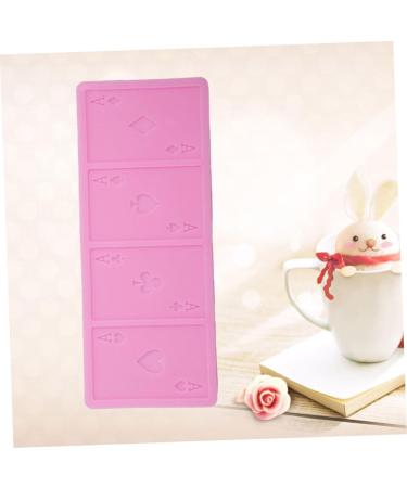 PRETYZOOM De Silicona para Gelatinas Silicone Mold Poker Baking Mold Playing Cards Cake Mold Modeling - Buy Online on GoSupps.com