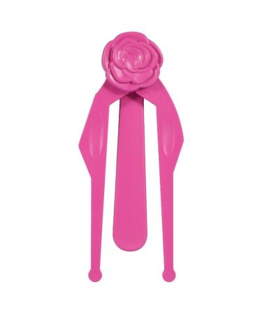 Eyebrow Makeup Ruler eyebrow ruler 1 Piece Permanent Makeup Symmetrical Measuring Guide Eyebrow Measuring Tool for Women (Rose Red)