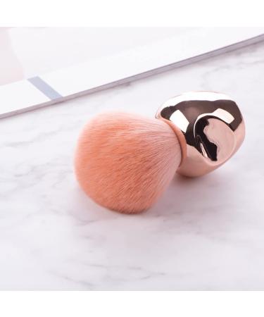 UNIMEIX Big Round Head Nail Dust Brush - Rose Gold Kabuki Nail Brush for Acrylic UV Gel Nail Arts - Buy Online on GoSupps.com