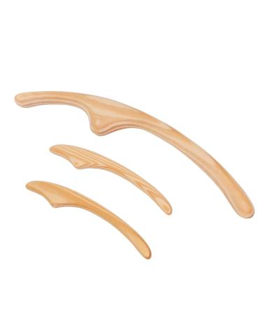 3pcs Gua Sha Tool Set - Muscle Relaxation & Facial Massage Scraping Boards for Face Arms & Legs - International Shipping Available - Buy Online on GoSupps.com