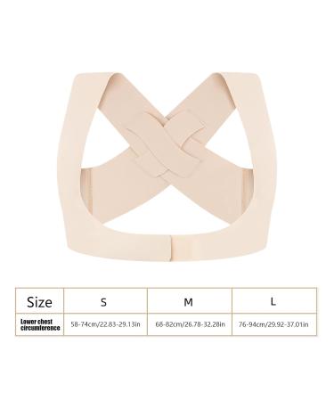 Back Brace Support Adjustable Support Adhesive Back Corrector Body Shaping Back Straightener with All-Round Support for Leisure Working Driving School M - Buy Online on GoSupps.com