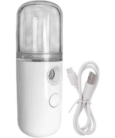 Face Steamer for Home Facial | Traveling Small Cordless Face Humidifier Small Travel Face Steamer for Home Bedroom Bathroom Traveling Dorm White - Buy Online on GoSupps.com