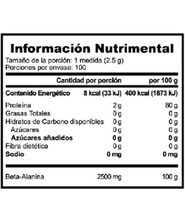 Buy BETA-ALANINE 250GR - Premium Quality Sports Supplement for Endurance | International Shipping Available - Buy Online on GoSupps.com