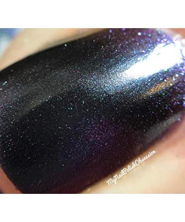 KBShimmer Spaced Out Multichrome Magnetic Nail Polish 0.5 oz - Black Purple Silver - Full Sized Bottle 0.51 Fl Oz - Buy Online on GoSupps.com