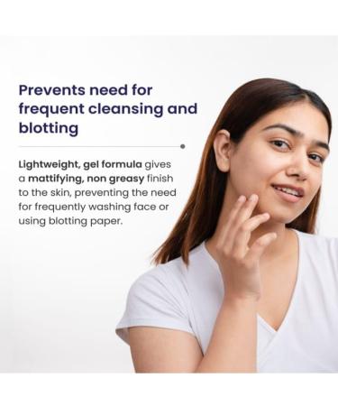 Oil Free Mattifying Moisturizing Gel Facial Moisturizer for All Skin Types 50g Gel Form Unscented - Buy Online on GoSupps.com