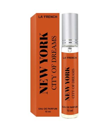 New York City of Dream Series | Eau De Parfum | Energetic Vibes of New York | Long Lasting Luxurious Scent | High Perfume Concentration | 10 ml Pocket Perfume for Men & Women (10 ml Pack of 1)