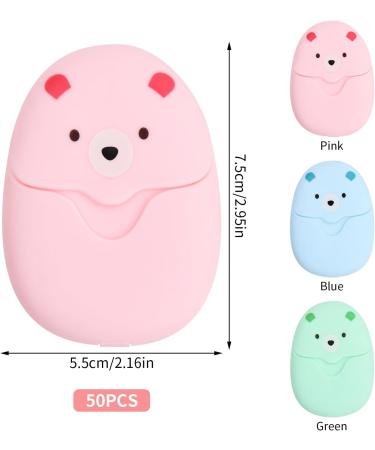 Eco-Friendly Mini Soap Sheets - 300 Leaves of Disposable Soap for Travel & Outdoor Use | Sustainable Soap Flakes in Durable Plastic Box - Buy Online on GoSupps.com