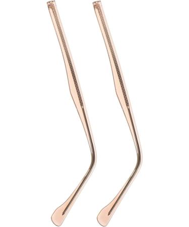 Magiclulu Clear Sunglasses Accessories - Replacement Frames & Hinge - 2 Pairs of Ros gold Metal Glasses - Buy Online on GoSupps.com